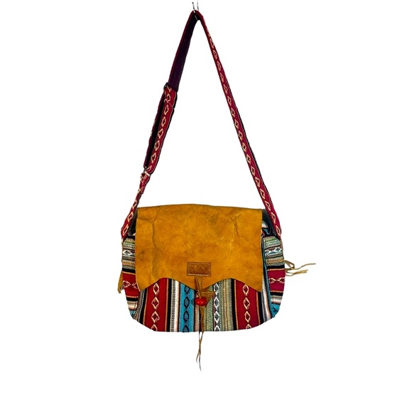 VINTAGE Lovely Boho Bag - Picture 2 of 10